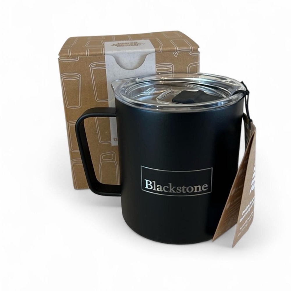 MiiR 12oz Blackstone Insulated Camp Mug Black NWT
